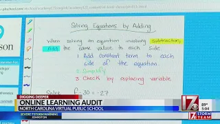 Online learning audit for North Carolina Virtual Public School