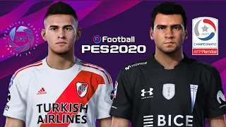 PES 2020 FACES REAIS SUPERLIGA ARGENTINA [LIGA ARGENTINA]/CAMPEONATO AFP PLANVITAL [LIGA CHILENA]