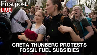 LIVE: Greta Thunberg Joins Dutch Extinction Rebellion to Protest Fossil Fuel Subsidies