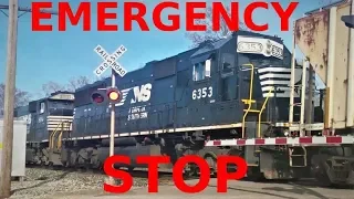 Train Goes Into Emergency And Stops! Watch And Listen To This Train Talk On The Radio