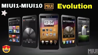MIUI 1 se MIUI 10 Tak Ka Safar(8 Year's Journey Of MIUI ROMs) | Evolution of MIUI 1 to MIUI 10