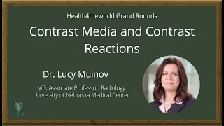 Contrast Media and Contrast Reactions Dr Muinov