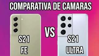 💥¿HAY MUCHAS DIFERENCIAS? 📸 | S21 FE VS S21 Ultra 😱 INCREIBLES RESULTADOS 🔥