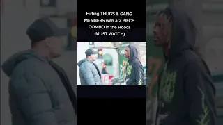 (MUST WATCH) 🤣🤣🤣 Hitting THUGS & GANG MEMBERS with a 2 PIECE COMBO!!