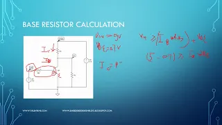 Embedded Workshop - Part 56 || Transistor as switch || Base & Collector Resistor calculation in NPN