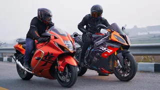 Gen3 Hayabusa vs Stage 2 S1000rr | Battle of Legends!