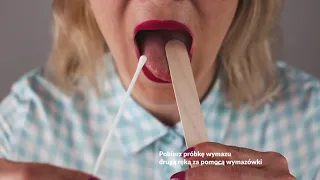 Test na paciorkowce STREP A'LERT | Jak wykonać? (Strep A test) ANGINA