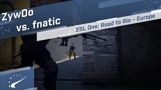 ZywOo vs. fnatic - ESL One: Road to Rio - Europe