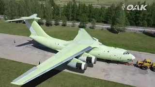 Russia assembles its first IL-76MD-90A Heavy Transport Aircraft