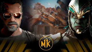 Mortal Kombat 11 - The Terminator Vs Kotal Kahn (Very Hard)