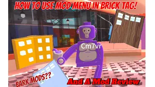 How To Use The bark Mod Menu in Brick Tag/Lego Gorilla tag!