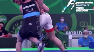 Magomedkhabib Kadzimagomedov(BLR)  Freestyle wrestling