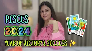 PISCES ♓️ मीन राशि💫✨️2024 🎉 LOVE & CAREER💫✨️YEARLY PREDICTION 💫✨️