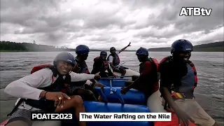 POATE2023 : The Flipping During Water Rafting on the Nile in Jinja, Uganda.