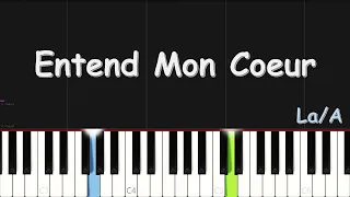 Entend Mon Coeur | EASY PIANO TUTORIAL BY Extreme Midi