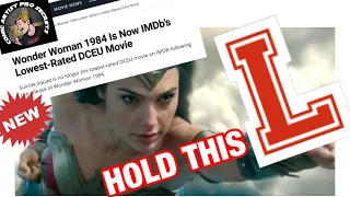 AT&T’S FAILED, DISASTROUS WONDER WOMAN 1984! Patty Jenkins FLOP is now LOWEST RATED DCEU MOVIE!