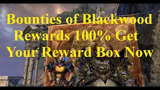 ESO Bounties of Blackwood Rewards 100 Percent Claim Your Reward Now