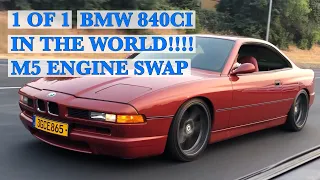 BMW 840CI M5 S62 MOTOR!