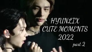 STRAY KIDS || Cute Hyunlix moments from 2022 part 2