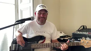 Why does it always rain on me bass cover