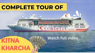 Cordelia Cruise Full detailed tour. Where to board in Mumbai? Things / activities to do.