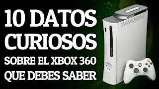 10 DATOS CURIOSOS sobre EL XBOX 360 que DEBES SABER 🔥