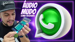 Áudio do WhatsApp NÃO SAI SOM - Como Resolver!