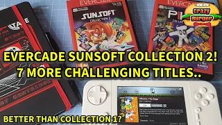 Evercade Sunsoft Collection 2 - 7 More Challenging Titles! Frustrating or Fun??