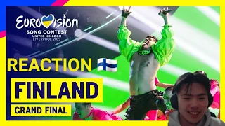 PERFECT! Käärijä - Cha Cha Cha | Finland 🇫🇮 | Grand Final | Eurovision 2023 | FIRST REACTION