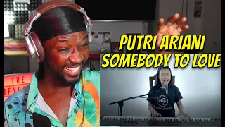 SOMEBODY TO LOVE - QUEEN COVER BY PUTRI ARIANI | REACTION