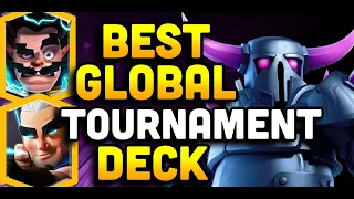 Global Tournament Live | Best Pekka Bridge Spam Deck | How Many Wins Did You Get |