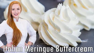 How to Make: Italian Meringue Buttercream Recipe - Perfect for Piping & Cake Decorating!!