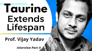 Taurine Extends Lifespan The Lead Author Explains | Prof Vijay Yadav Ep2