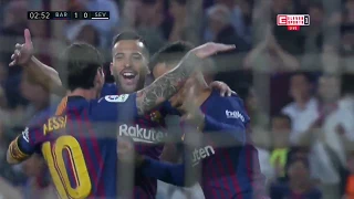 Barcelona vs Sevilla Full Match _ Highlights 20 October 2018 -