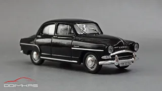 Simca 90A Aronde 1955 || Retroautók №77 - Автолегенды Венгрии || Масштабные модели автомобилей 1:43