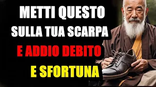 METTI QUESTO SULLA SCARPA E NON AVRAI MAI PIÙ DEBITI O SFORTUNA I Storia Zen e Buddismo