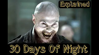 30 Days of Night (2007) Movie Explained in Hindi/Urdu | Thirty Days of Night Film Summarized