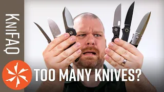 KnifeCenter FAQ #81: Too Many Knives, is there such a thing? + Is Elmax Good? Classy Fixed Blades