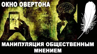 Манипуляция общественным мнением 🤔 Окно Овертона