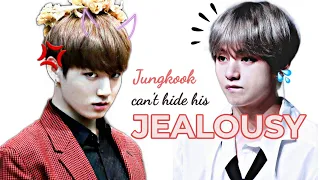 Little cute jealous moments from Jungkook who always fails in hiding his emotion - Part 3