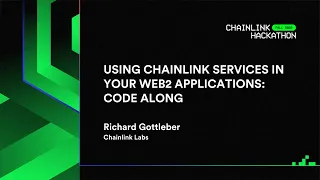 Using Chainlink Services in Your Web2 Applications: Code Along