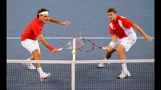 Federer & Wawrinka most important match as a doubles team