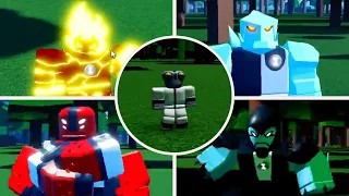 Ben 10 x Roblox - ALL Aliens & Skills Guide - Benverse Protector