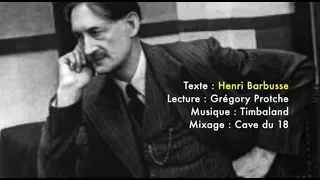 Henri Barbusse / Le couteau entre les dents (aux intellectuels) (#CaveDu18 #LecturesChoisies)