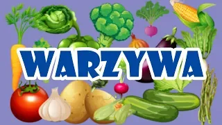 Nauka warzyw dla dzieci - Nauka słów - Bajki edukacyjne