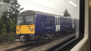 Thameslink vs EMR Trains ( Race )