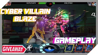 Cybervillain Blaze gameplay hindi power ranger legacy wars ~ The sanjay verma show