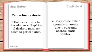 San Mateo Libro completo - La Biblia - Audiolibro - Español de España