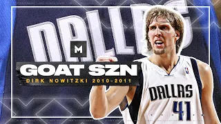 Dirk Nowitzki Went LEGEND In 2011! 🏆 | GOAT SZN