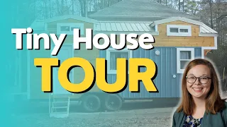 They Said It Couldn't Be Done! Tour of Beautiful DIY Tiny House